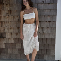 ALBINA SKIRT -- SALT