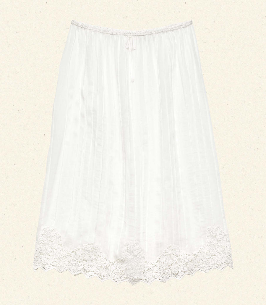 ALBINA SKIRT -- SALT