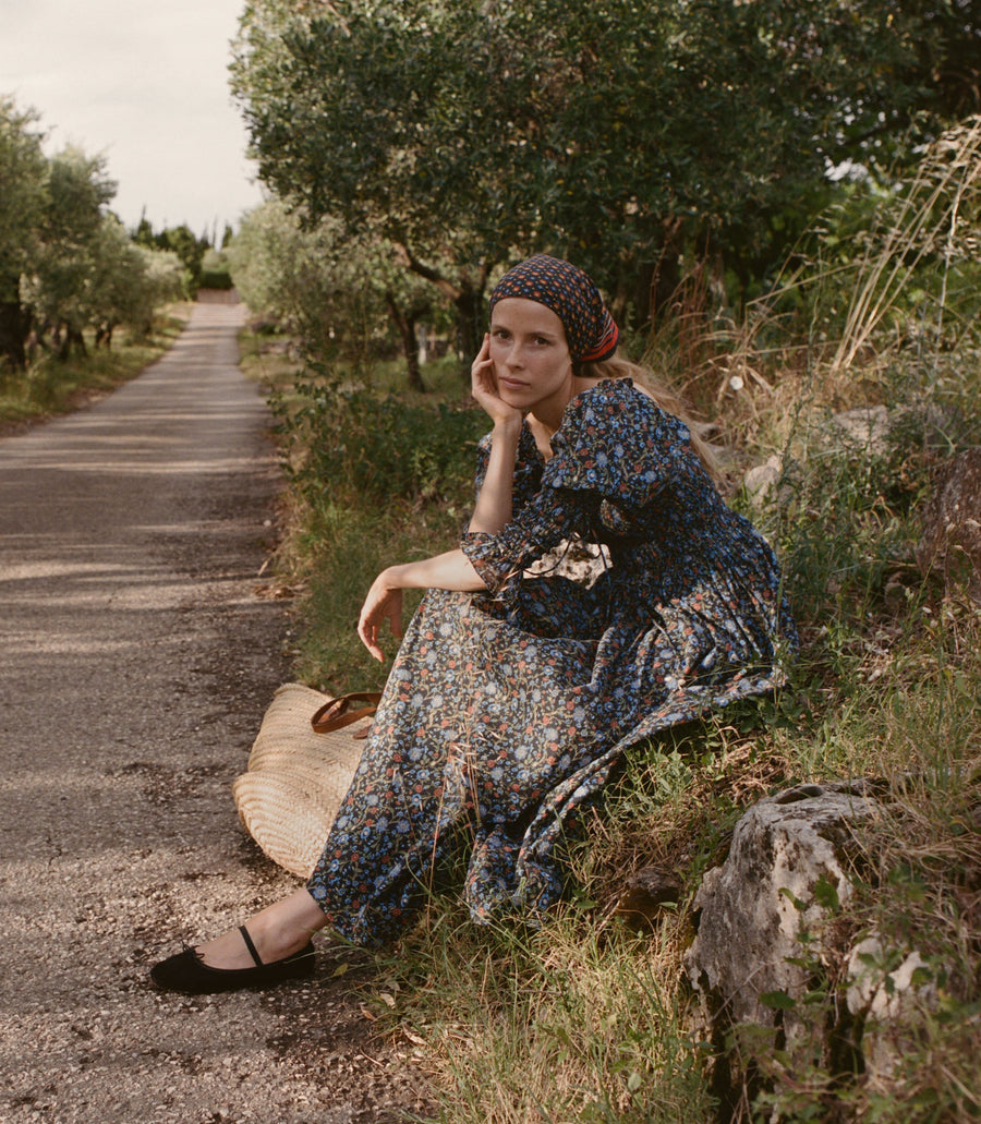 BIJOU DRESS -- NOIR PRAIRIE DE MONTAGNE
