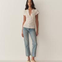 BRIE TEE -- FRENCH MARIGOLD