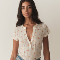 BRIE TEE -- FRENCH MARIGOLD