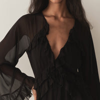 CLARISSE DRESS -- BLACK