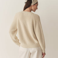 EMMONS SWEATER -- CREAM