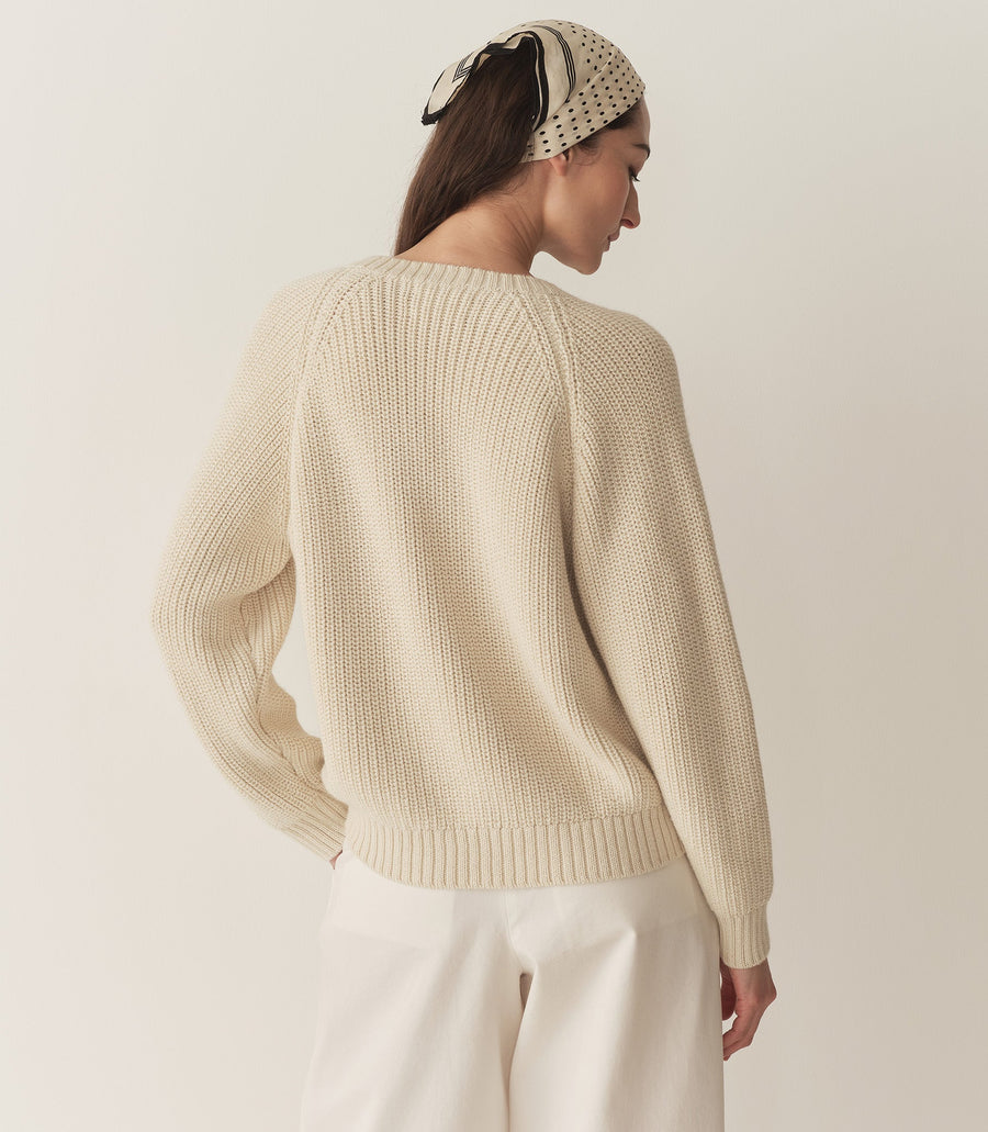 EMMONS SWEATER -- CREAM