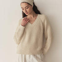 EMMONS SWEATER -- CREAM