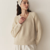 EMMONS SWEATER -- CREAM