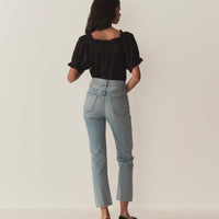 FRANCES TOP -- BLACK