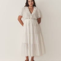 GABRIELLA DRESS -- SALT