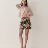 GIULIETTA SKIRT -- ROSE GARDEN FLORAL