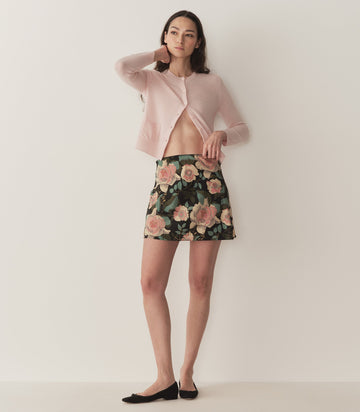GIULIETTA SKIRT -- ROSE GARDEN FLORAL