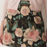 GIULIETTA SKIRT -- ROSE GARDEN FLORAL