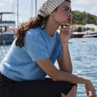 HEARST SWEATER -- SEASHORE BLUE
