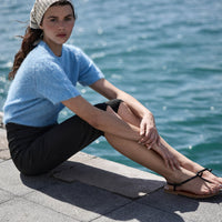 HEARST SWEATER -- SEASHORE BLUE