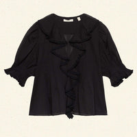 HENRI TOP -- BLACK