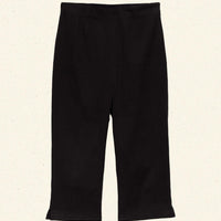 LULA CAPRI PANT -- BLACK