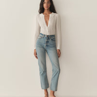 MARTINA CARDIGAN -- PALE LILY