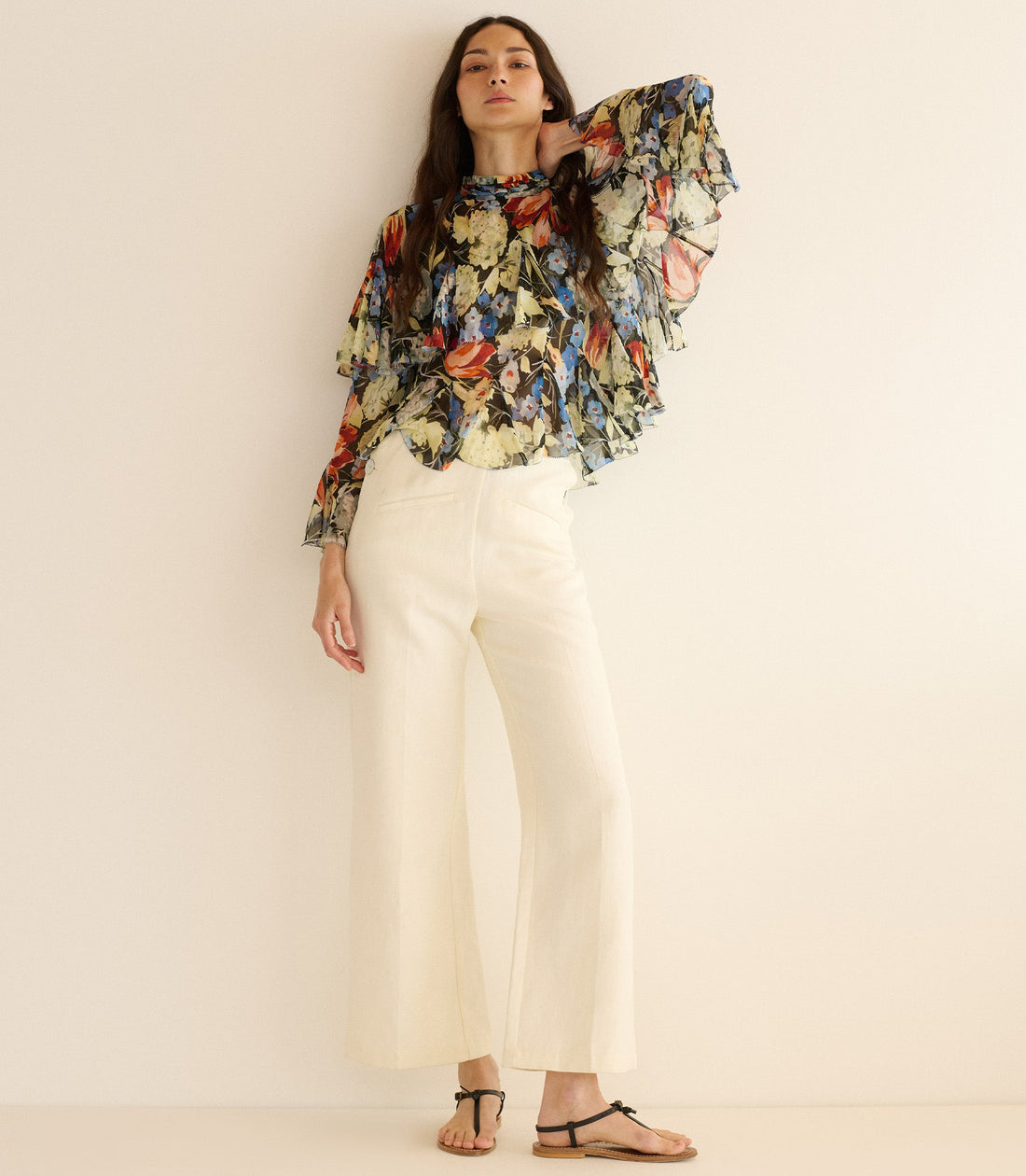 NINETTE TOP -- JARDIN DE VILLANDRY