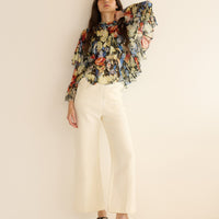 NINETTE TOP -- JARDIN DE VILLANDRY