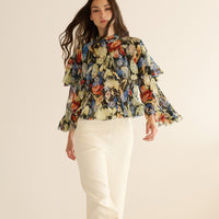 NINETTE TOP -- JARDIN DE VILLANDRY
