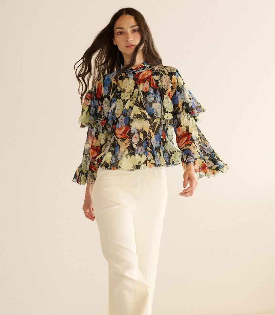 NINETTE TOP -- JARDIN DE VILLANDRY