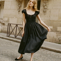 QUINN DRESS -- BLACK