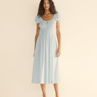 QUINN DRESS -- ALICE BLUE