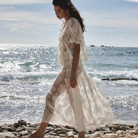 SEBASTIANE SKIRT -- SEA SALT