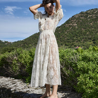 SEBASTIANE SKIRT -- SEA SALT