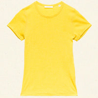 VIVI CASHMERE TEE -- CITRUS