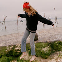 VOYAGE SWEATER -- DEEP NAVY