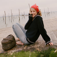 VOYAGE SWEATER -- DEEP NAVY