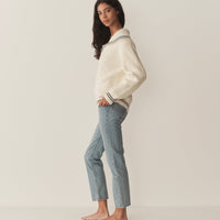 VOYAGE SWEATER -- IVORY